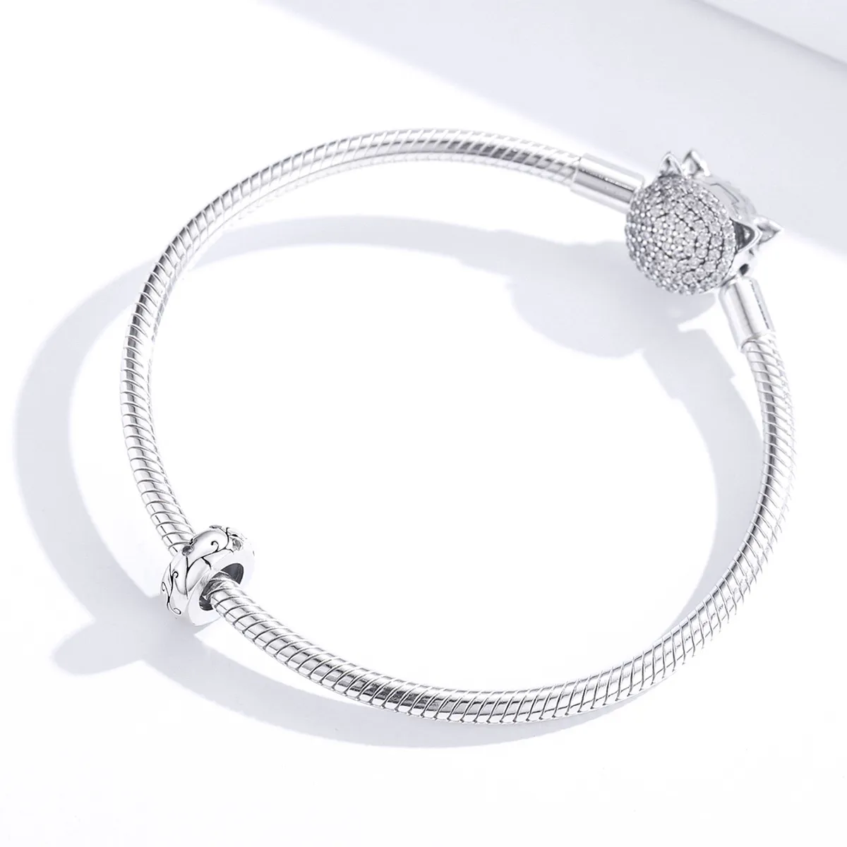 Pandora Style Sølv Klassisk mønster Spacer Charm - SCC1559