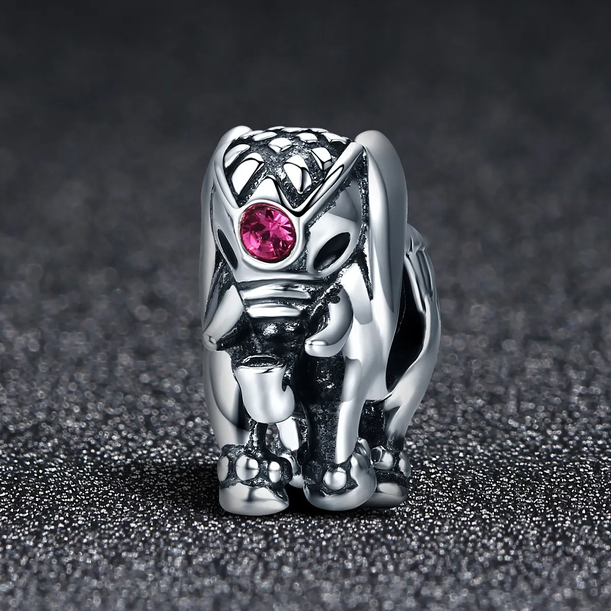 Pandora Style Sølv Søt Babyelefant Spacer Charm - SCC321