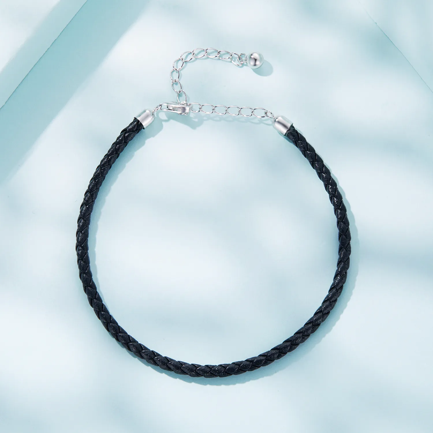 Pandora Style Simple Leather Bracelet - SCB243-BK