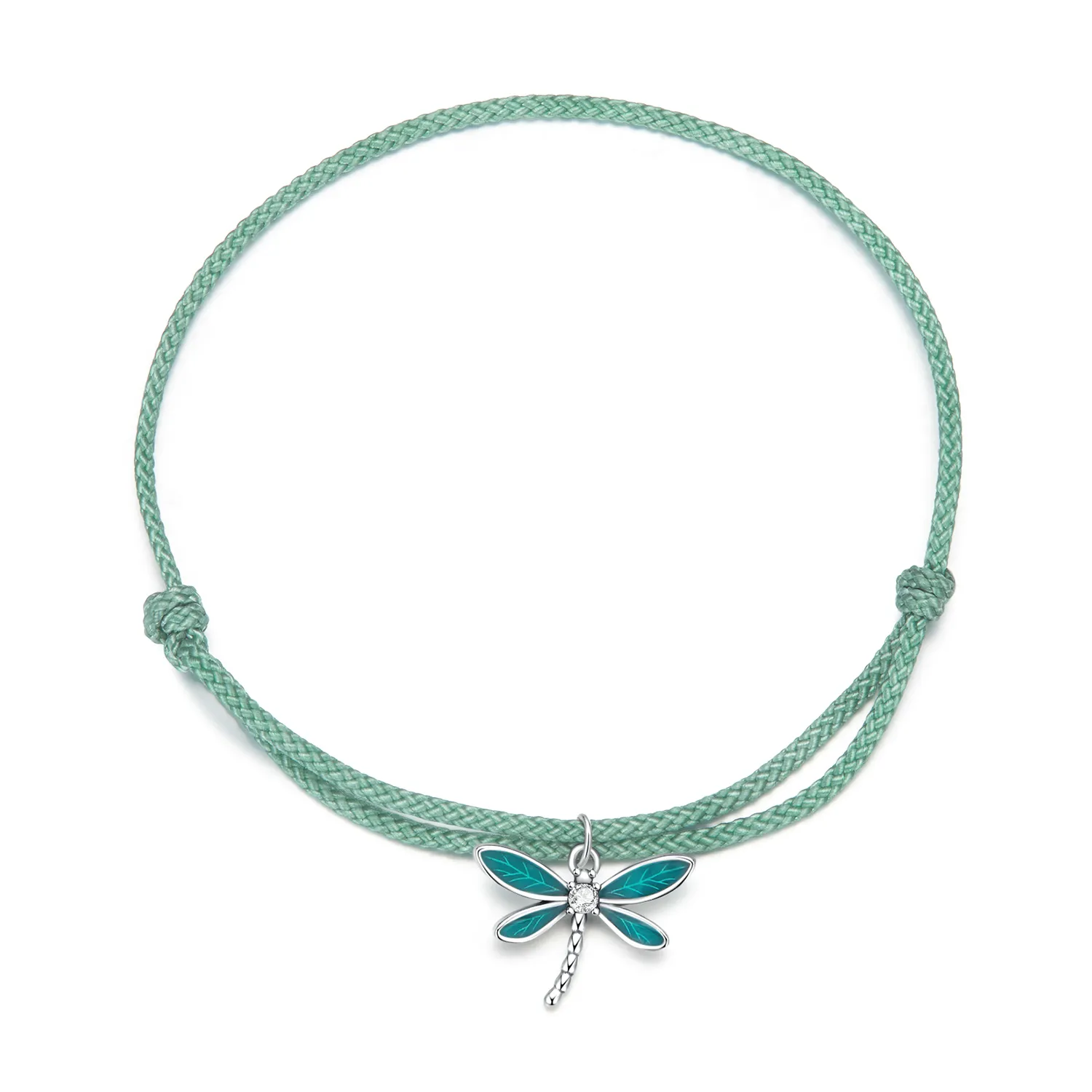 Pandora Style Summer Dragonfly Armbånd - SCB237