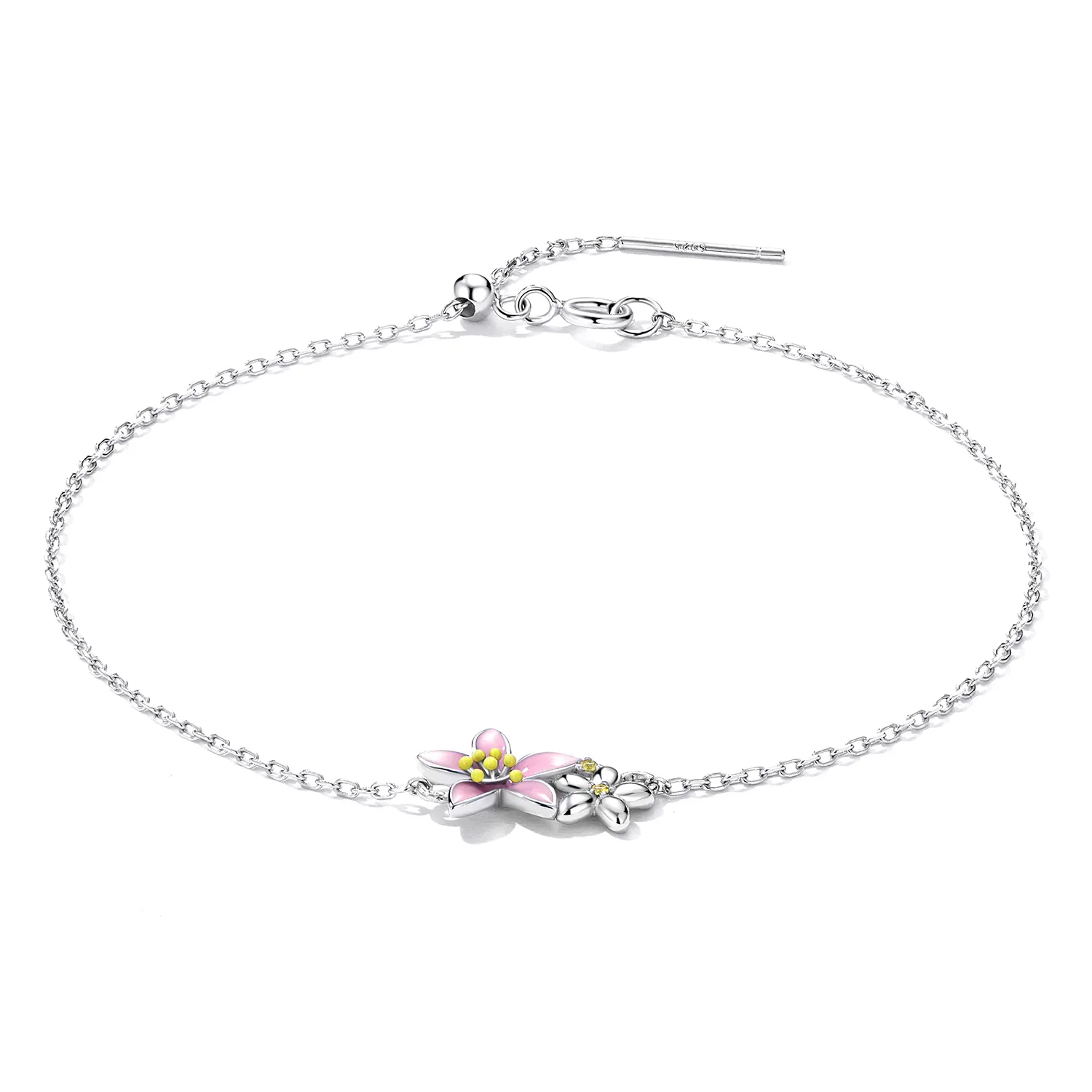 Pandora Style Vakkert Sakura armbånd - SCB232