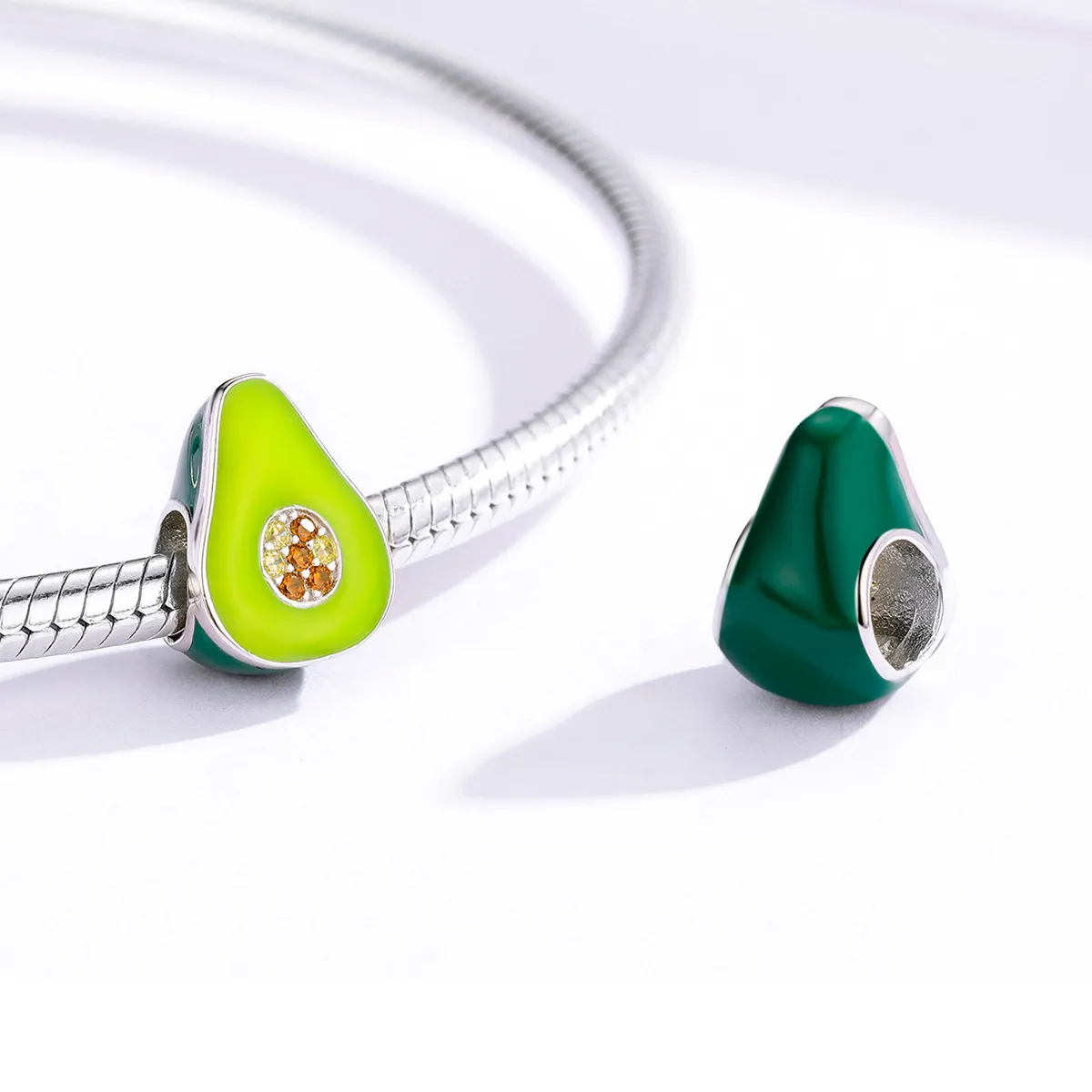 Pandora Style Avocado Charm - BSC129