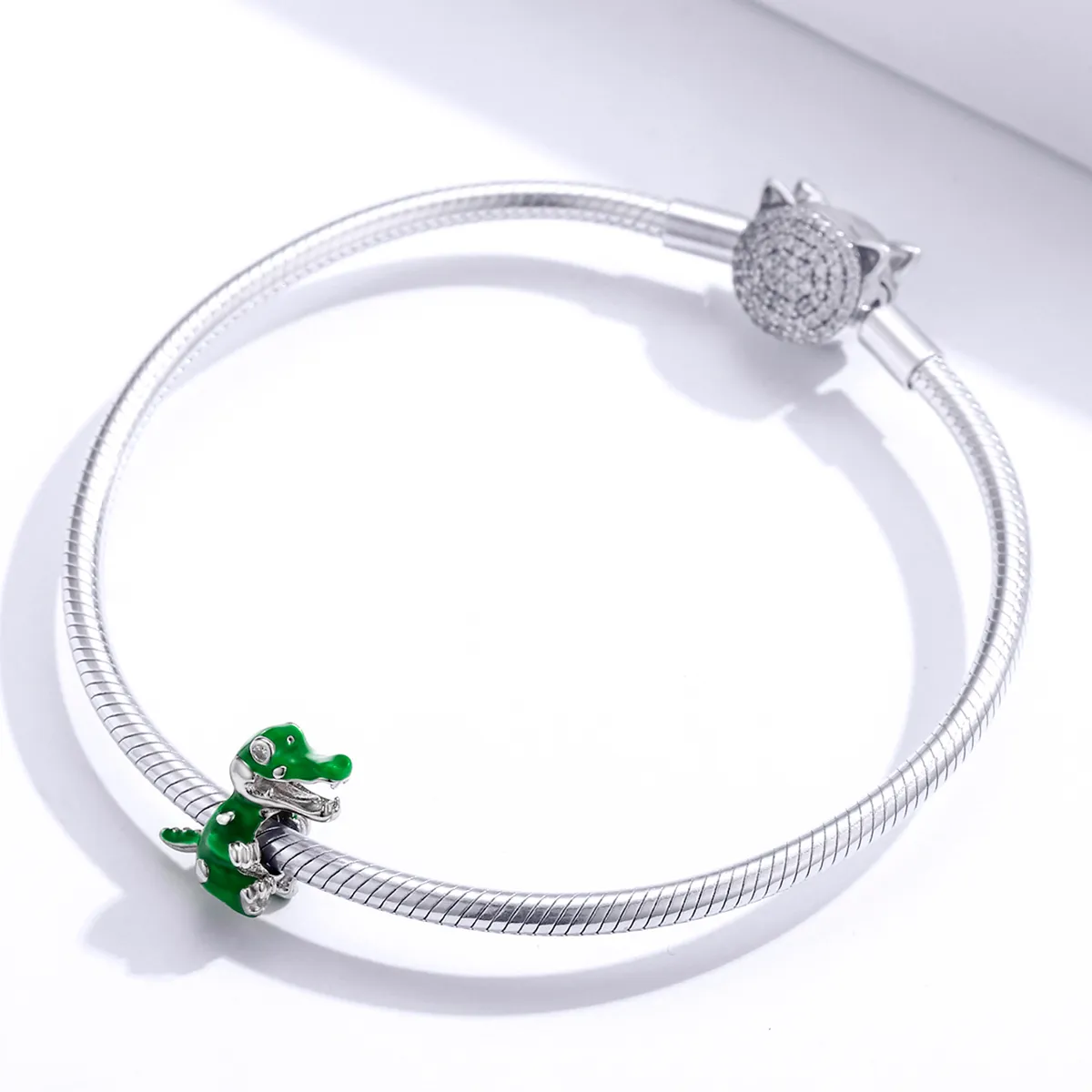 Pandora Style Baby Crocodile Charm - BSC190