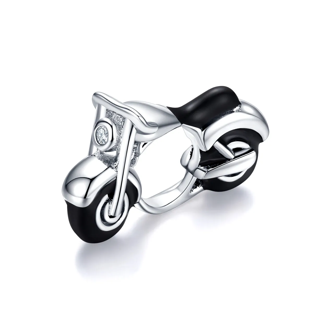 Pandora Style Cool Motorsykkel Charm - BSC273