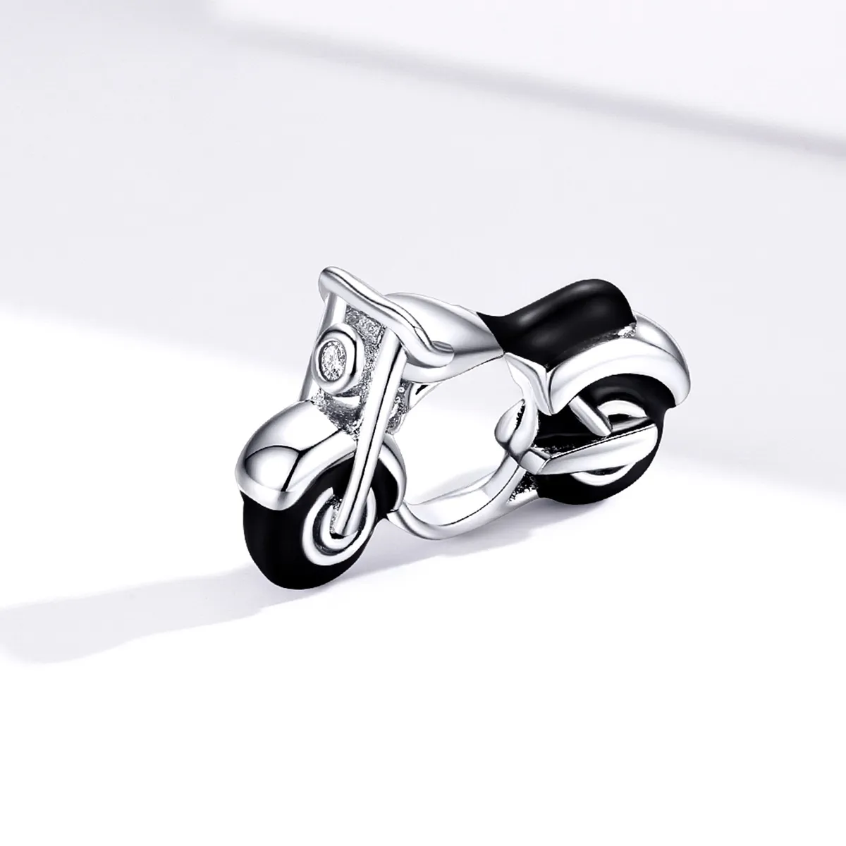 Pandora Style Cool Motorsykkel Charm - BSC273