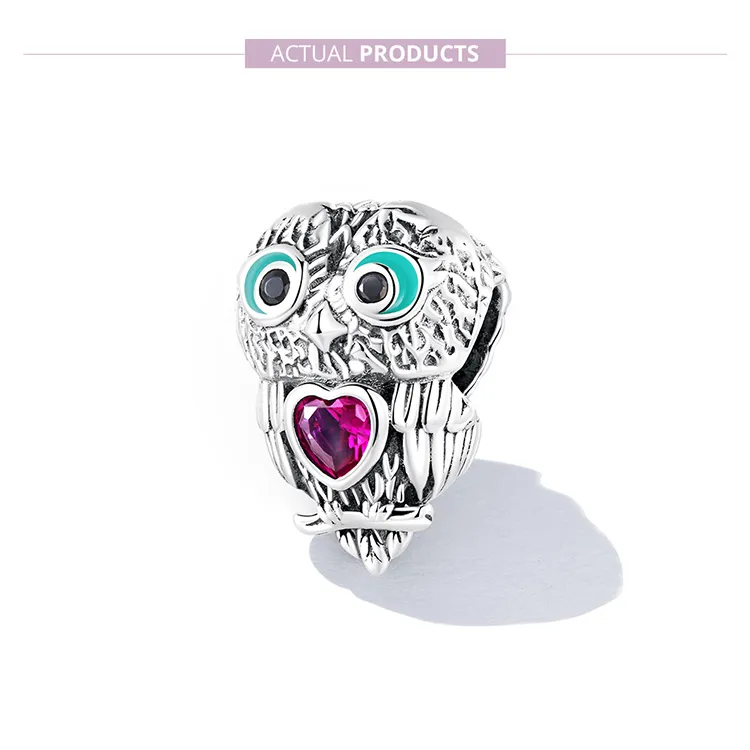 Pandora Style Cute Owl Charm - SCC2253