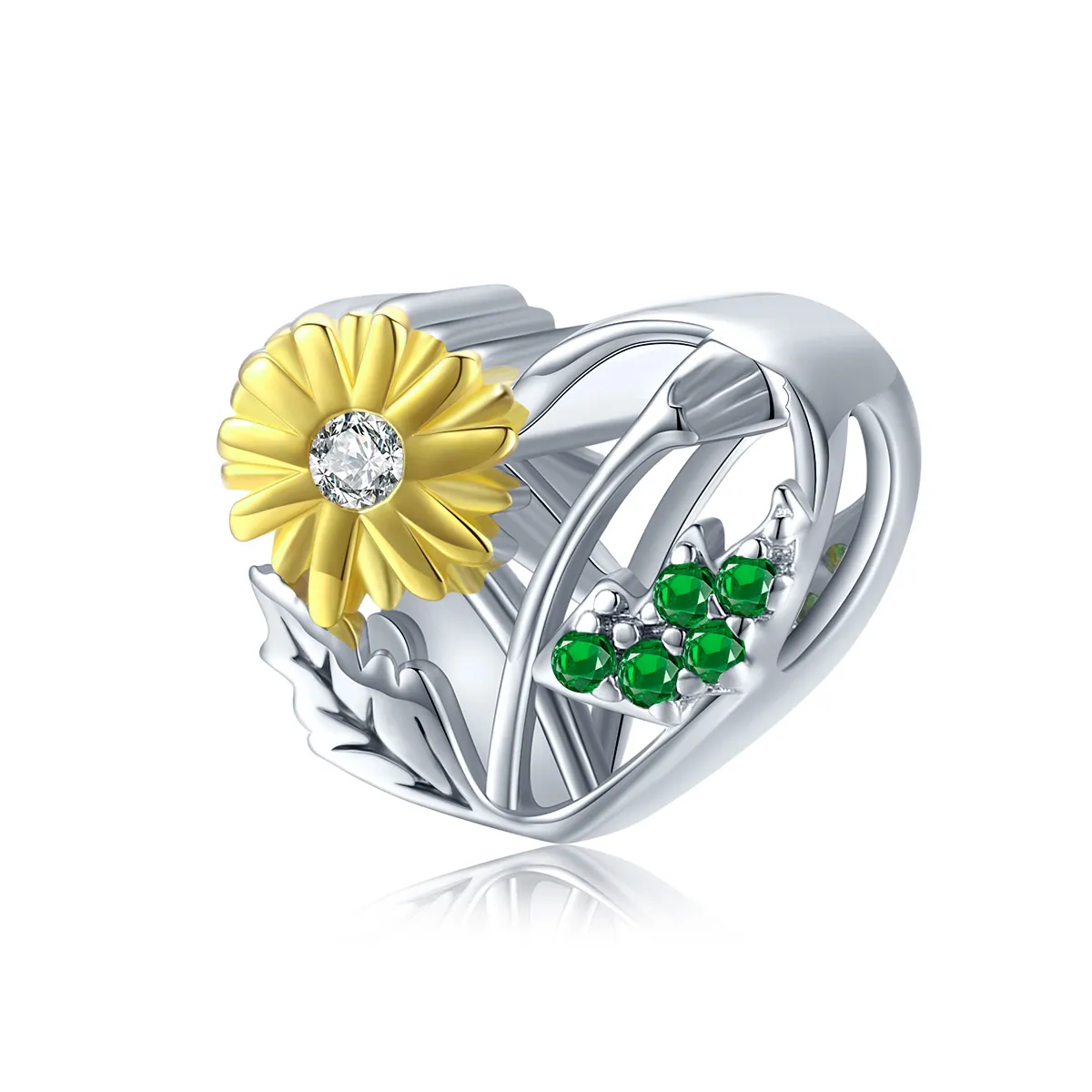 pandora style daisy story charm bsc284