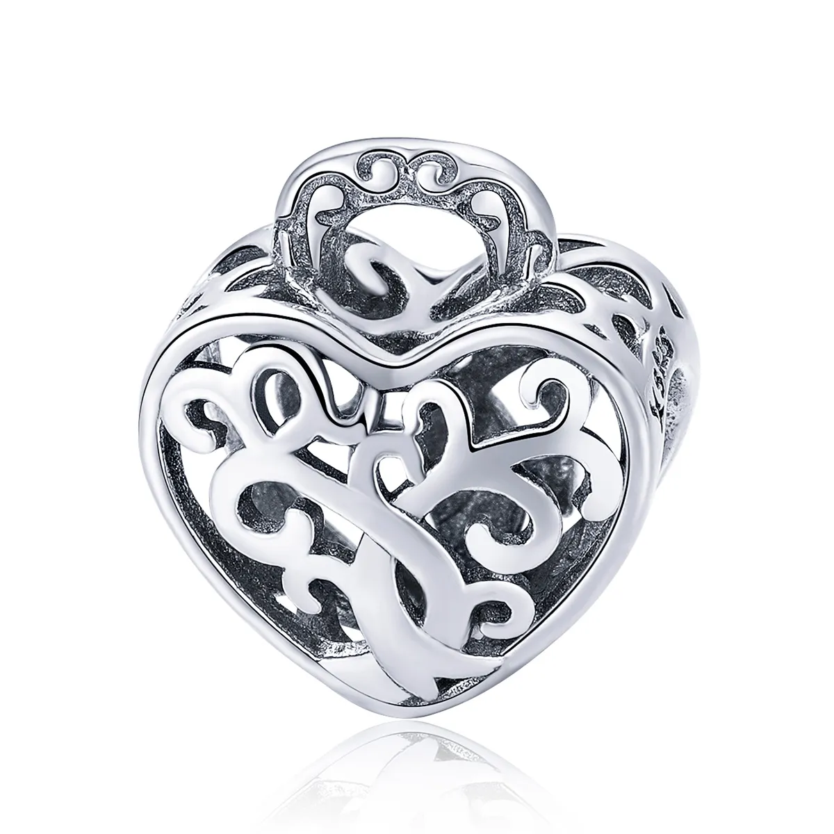 Pandora Style Eternal Lock Charm - SCC726