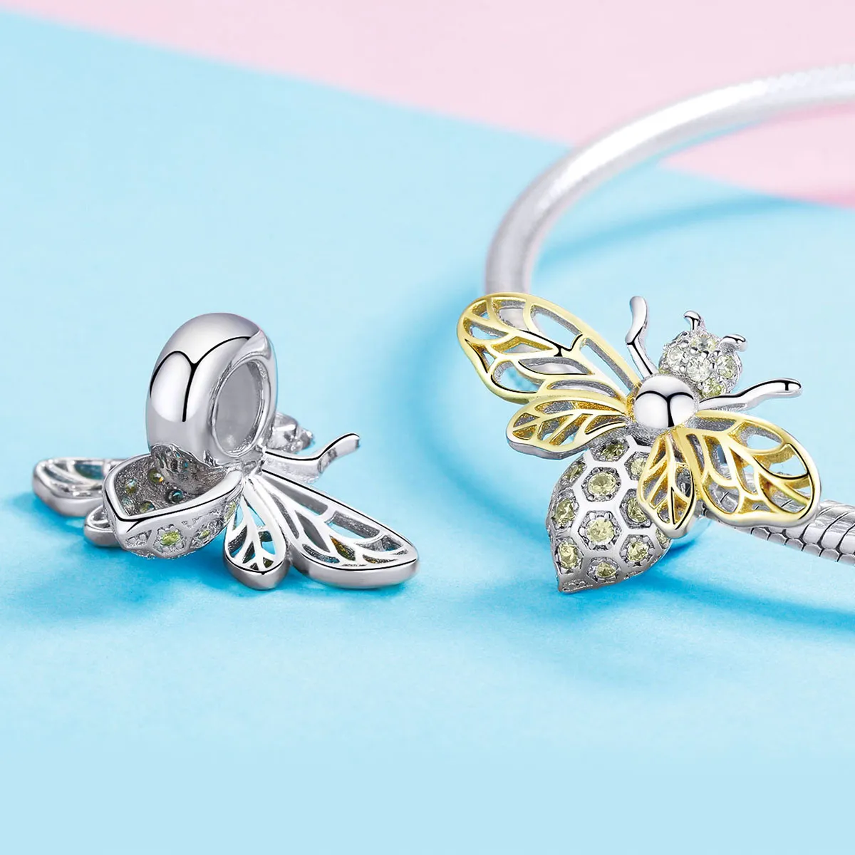 Pandora Style Exquisite Bee Charm - BSC067