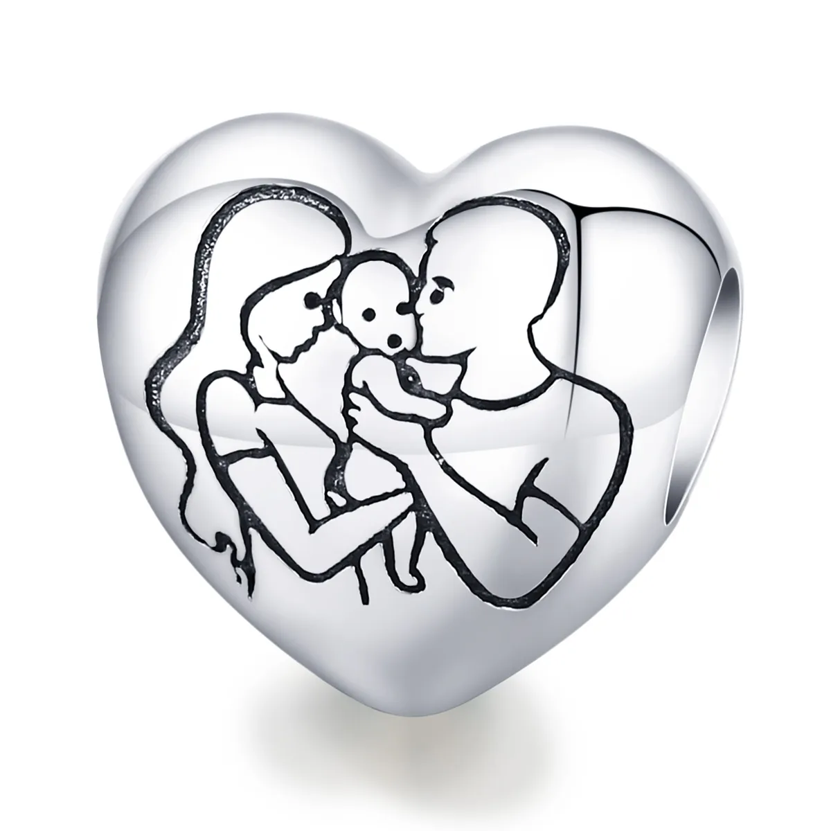 pandora style family charm bsc494