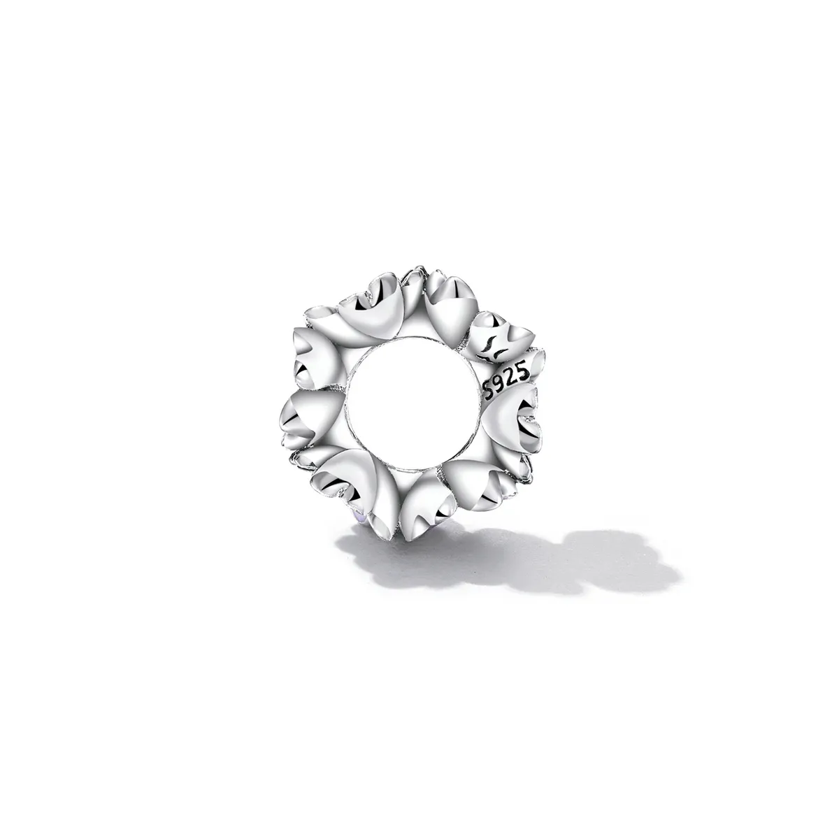 Pandora Style Flowers Spacer Charm - SCC2212