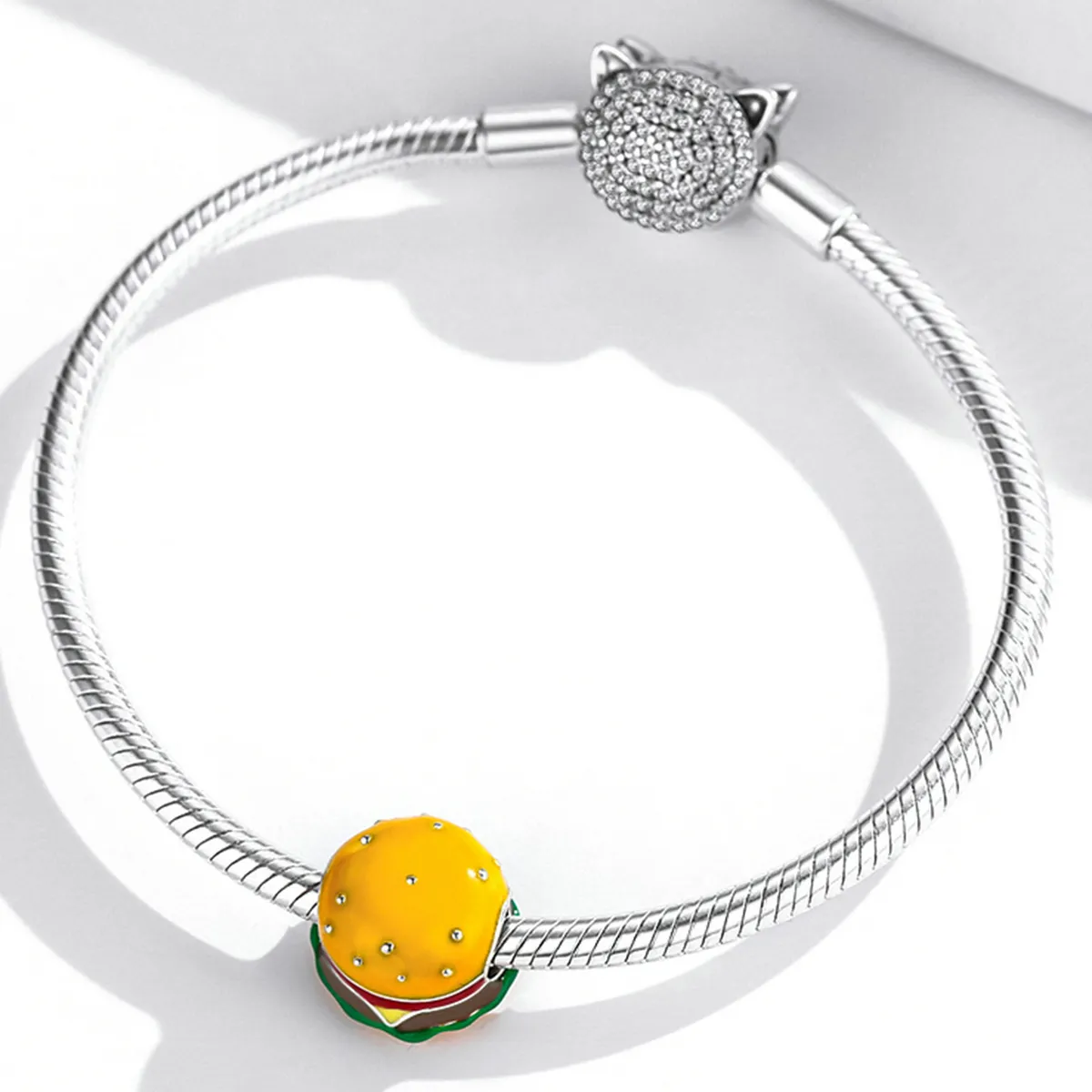 Pandora Style Gourmet Burger Charm - SCC2014