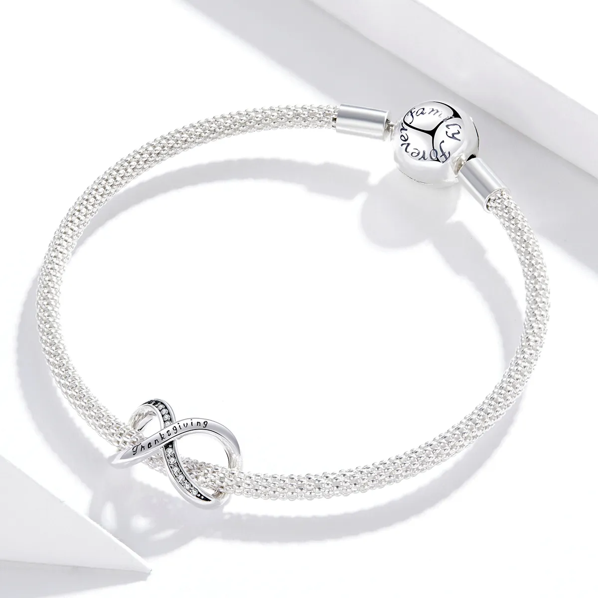 Pandora Style Infinity Symbol Charm - SCC1636