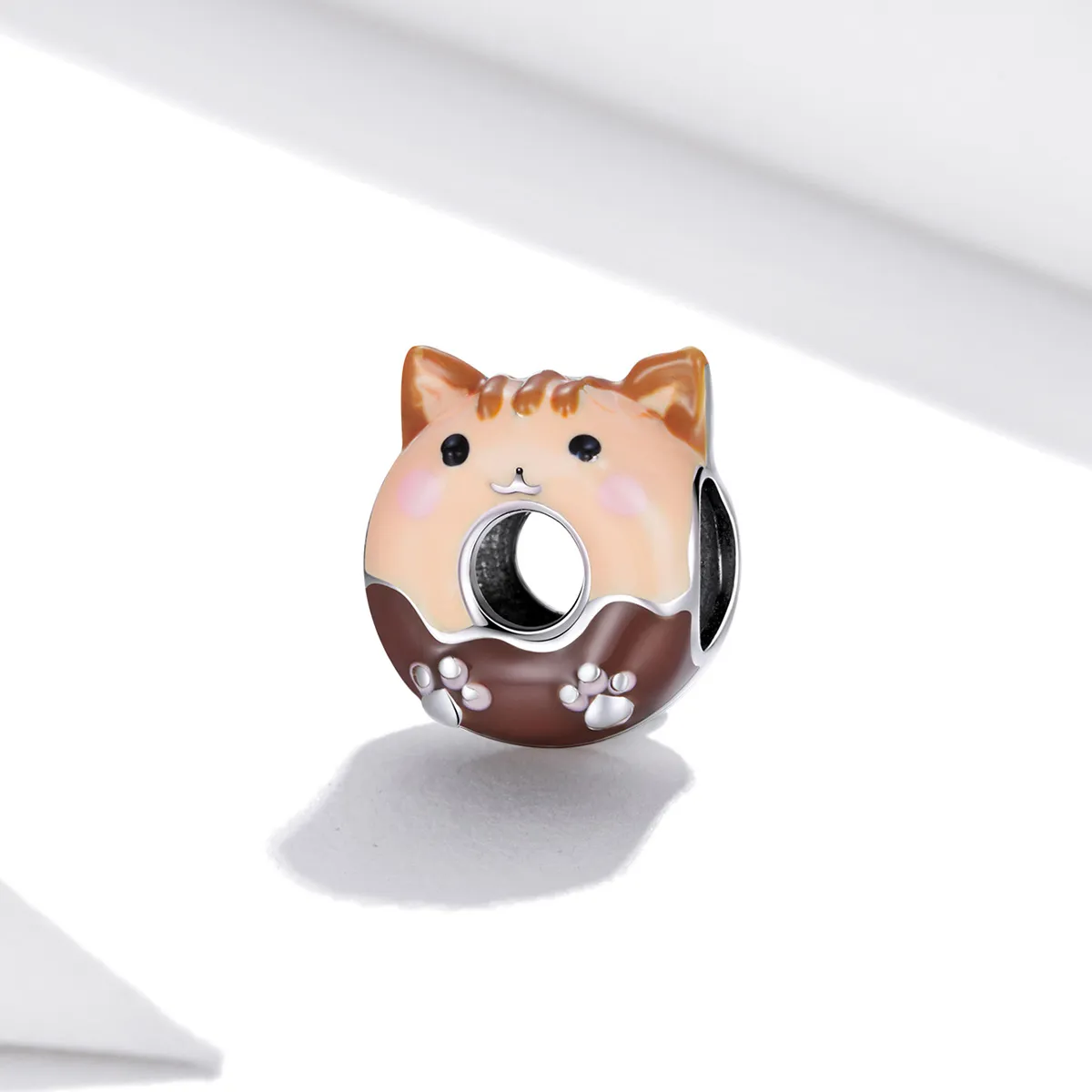 Pandora Style Kitty Donuts Charm - SCC1877