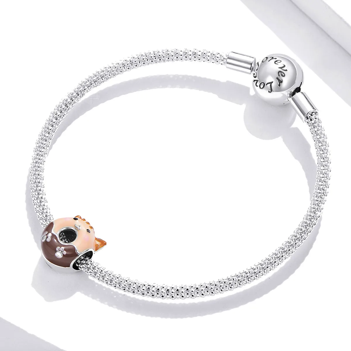 Pandora Style Kitty Donuts Charm - SCC1877