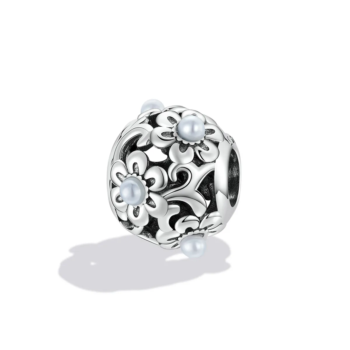 Pandora Style Klassisk Blomster Charm - SCC2182