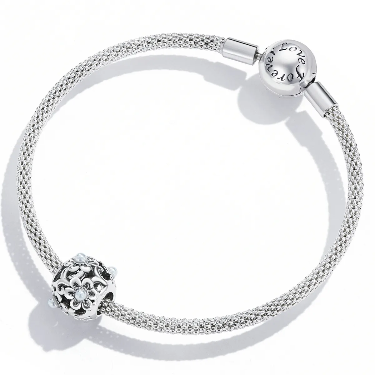 Pandora Style Klassisk Blomster Charm - SCC2182