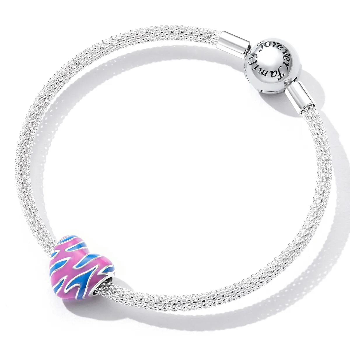 Pandora Style Kontrastfarge Love Charm - SCC2215