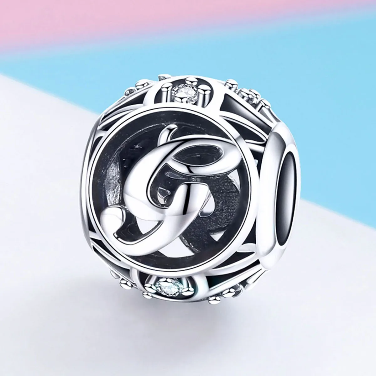 Pandora Style Letter-G Charm - SCC738-G