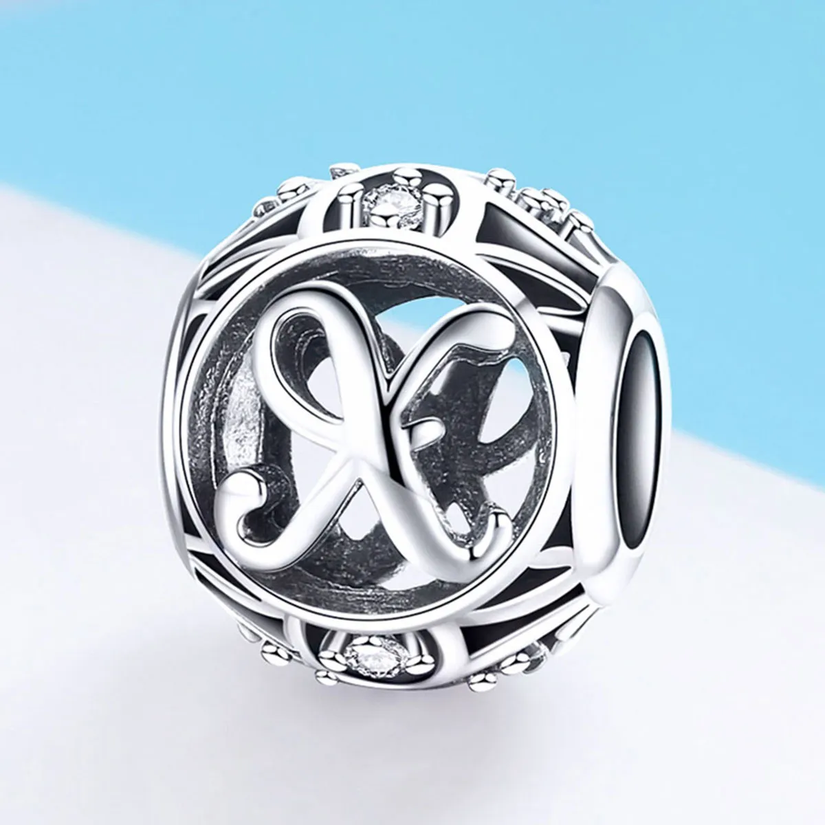 Pandora Style Letter-X Charm - SCC738-X