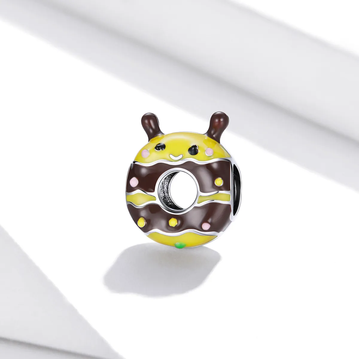 Pandora Style Little Bee Donuts Charm - SCC1878