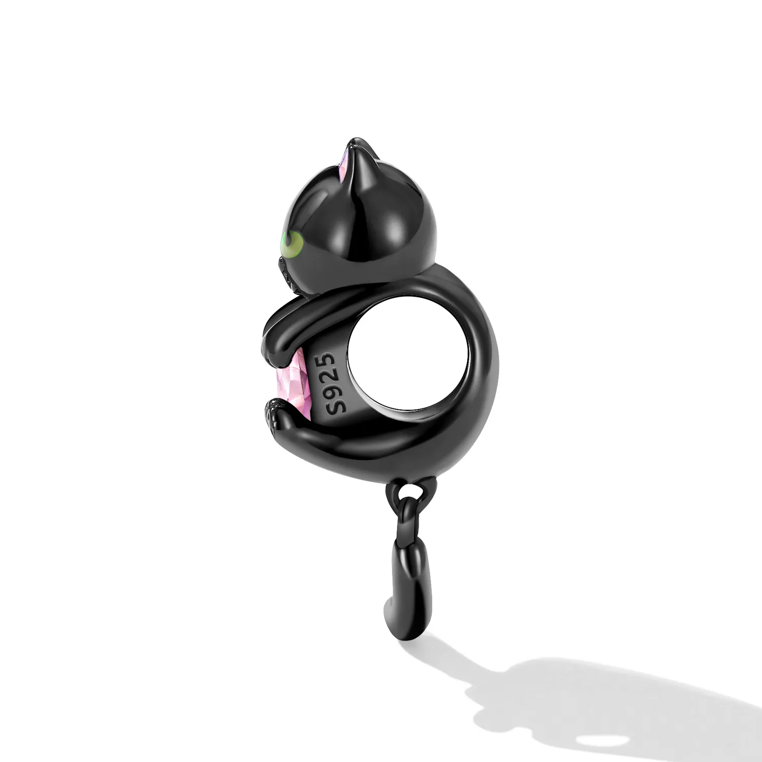 Pandora Style Little Black Cat Charm - SCC2329