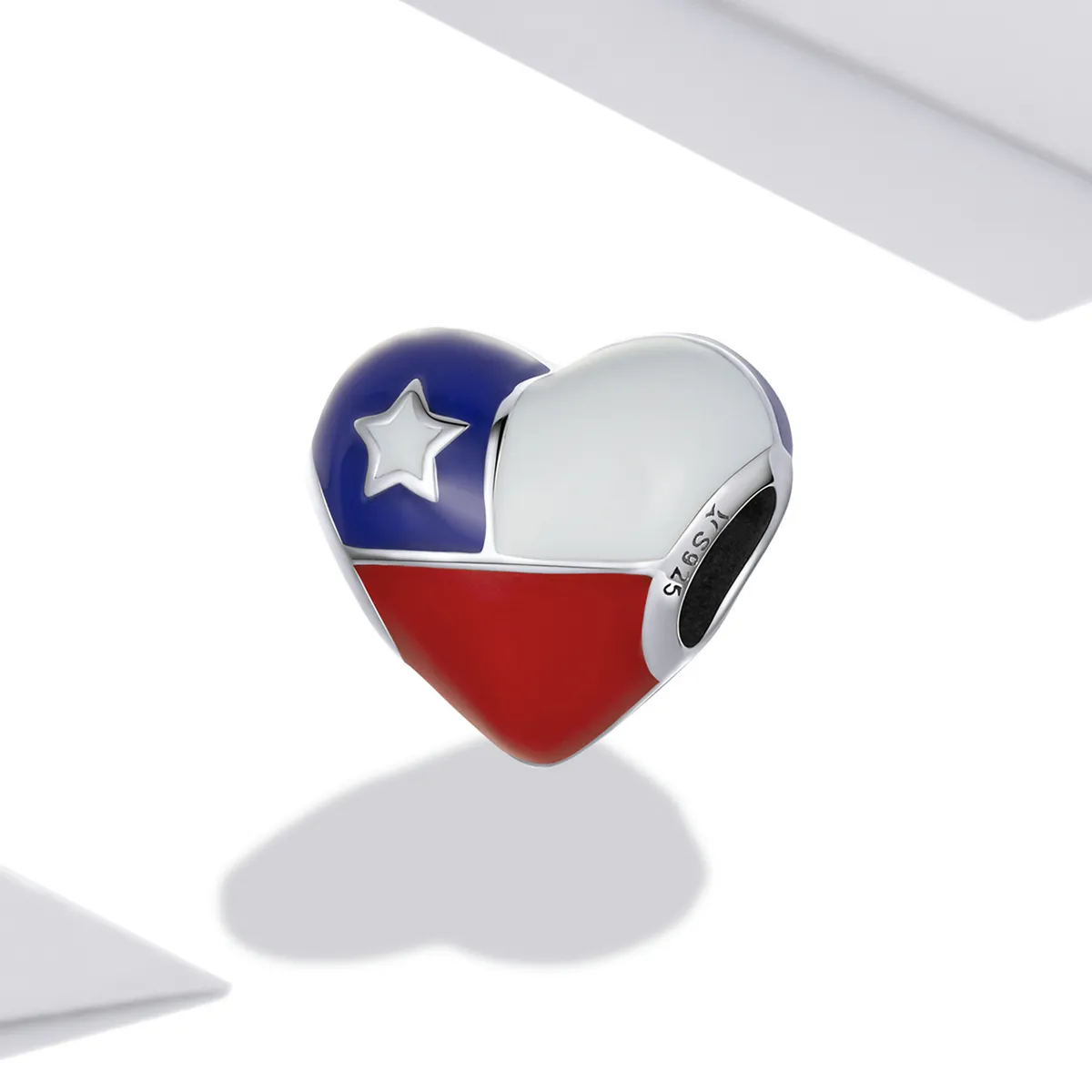 Pandora Style Love Chile Flag Charm - SCC2110