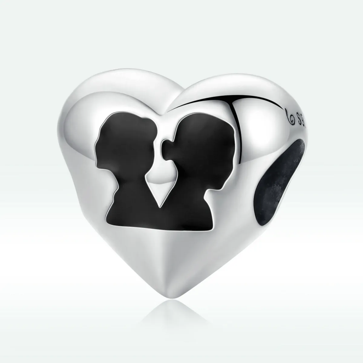 Pandora Style Love Silhouette Charm - BSC549