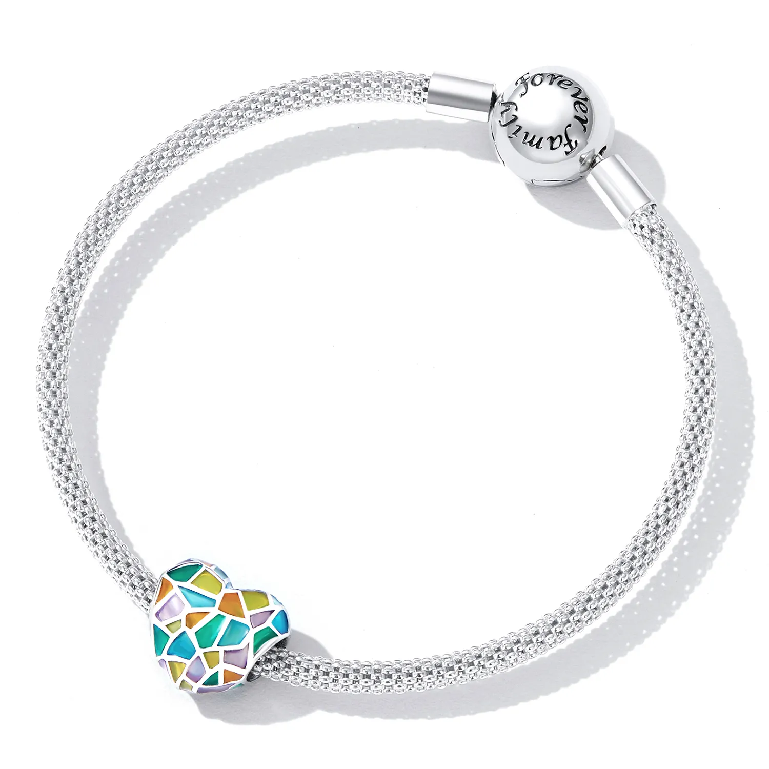 Pandora Style Love Window Charm - SCC2266