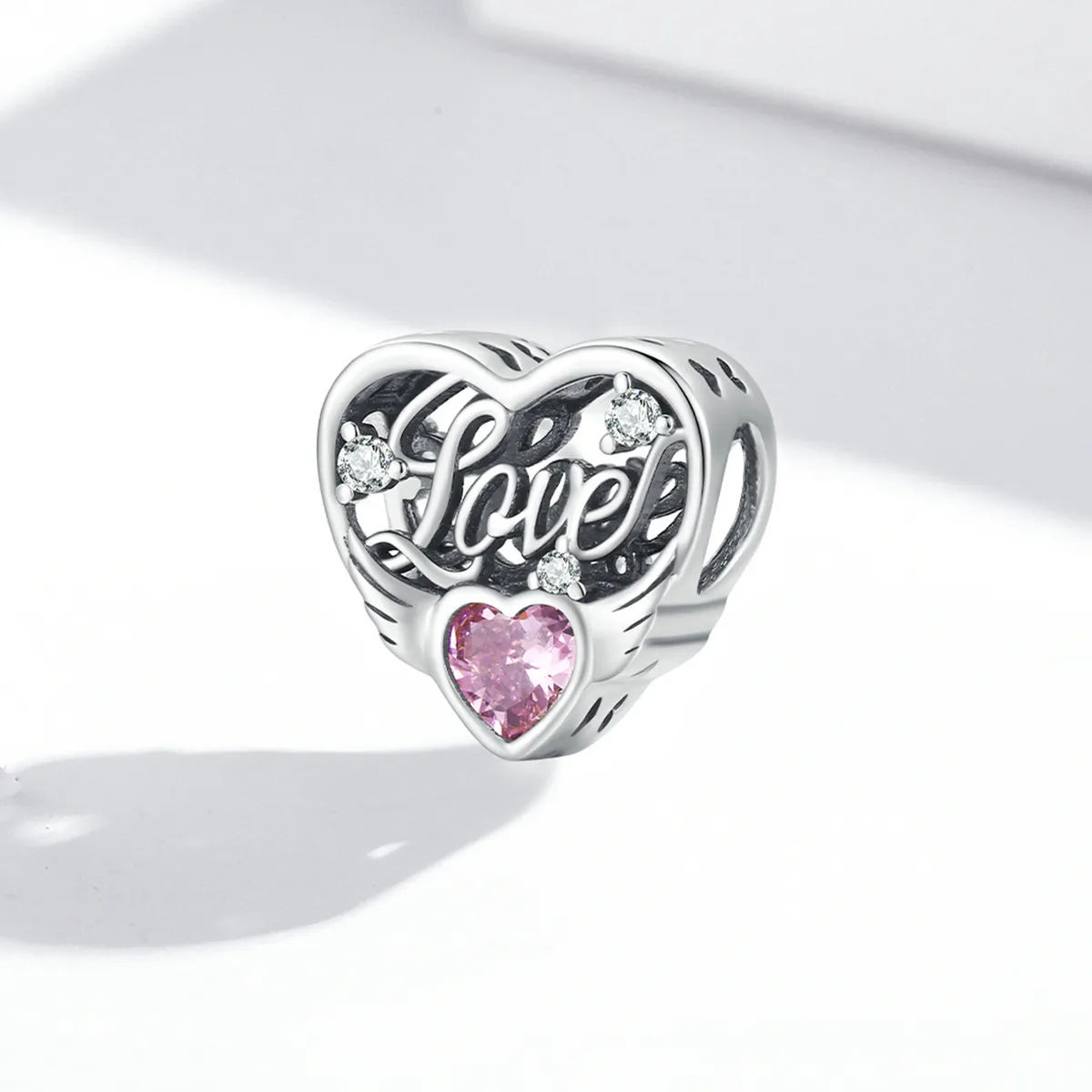 Pandora Style Love Wings Charm - BSC528