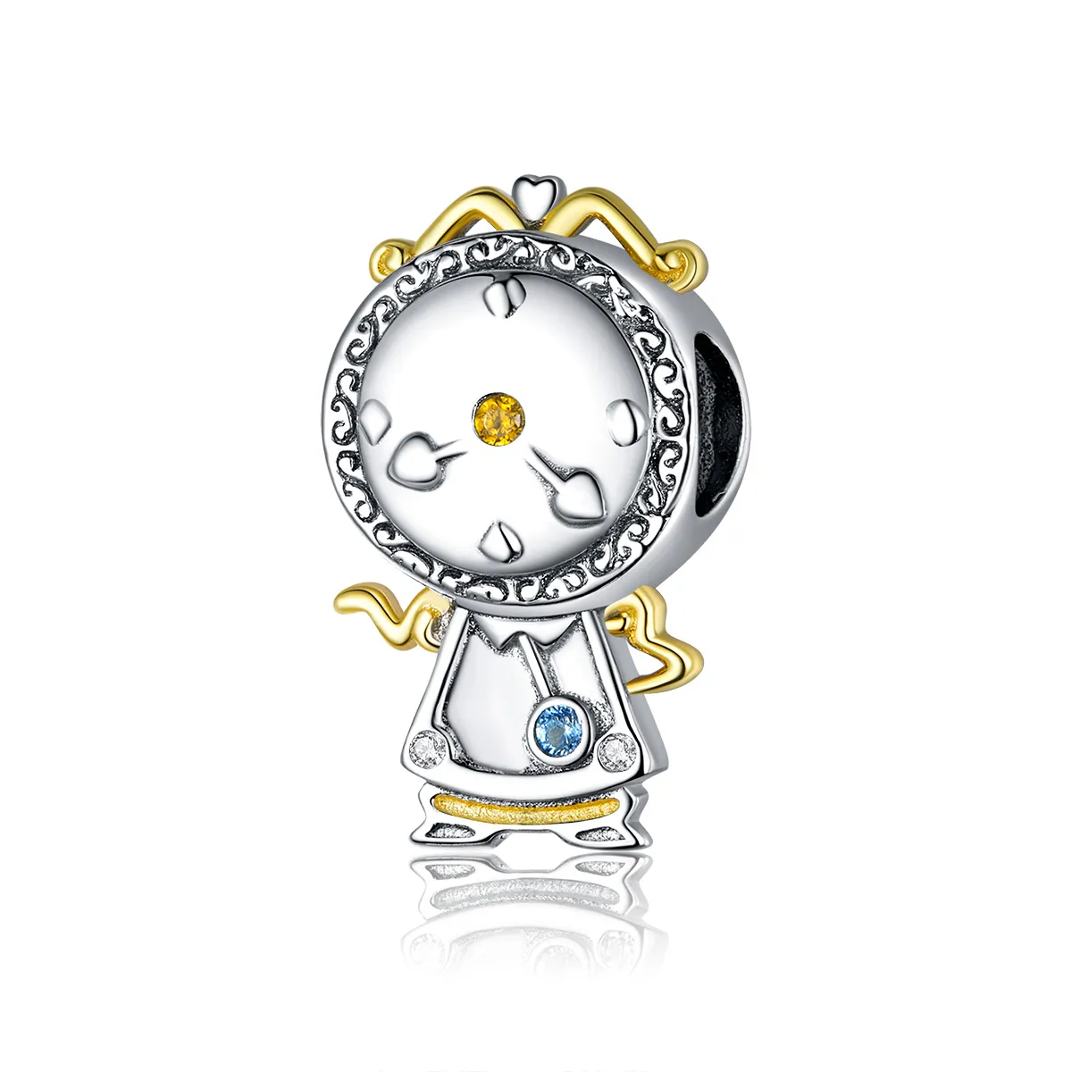 Pandora Style Magic Clock Charm - BSC320