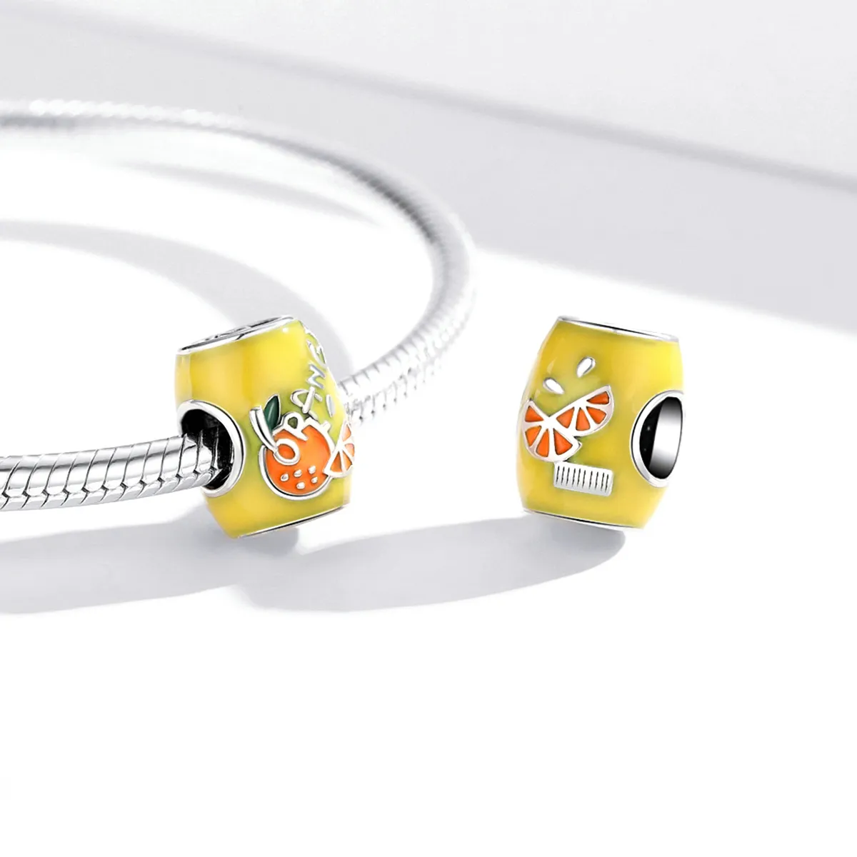 Pandora Style Mini Appelsinjuice Charm - SCC1948