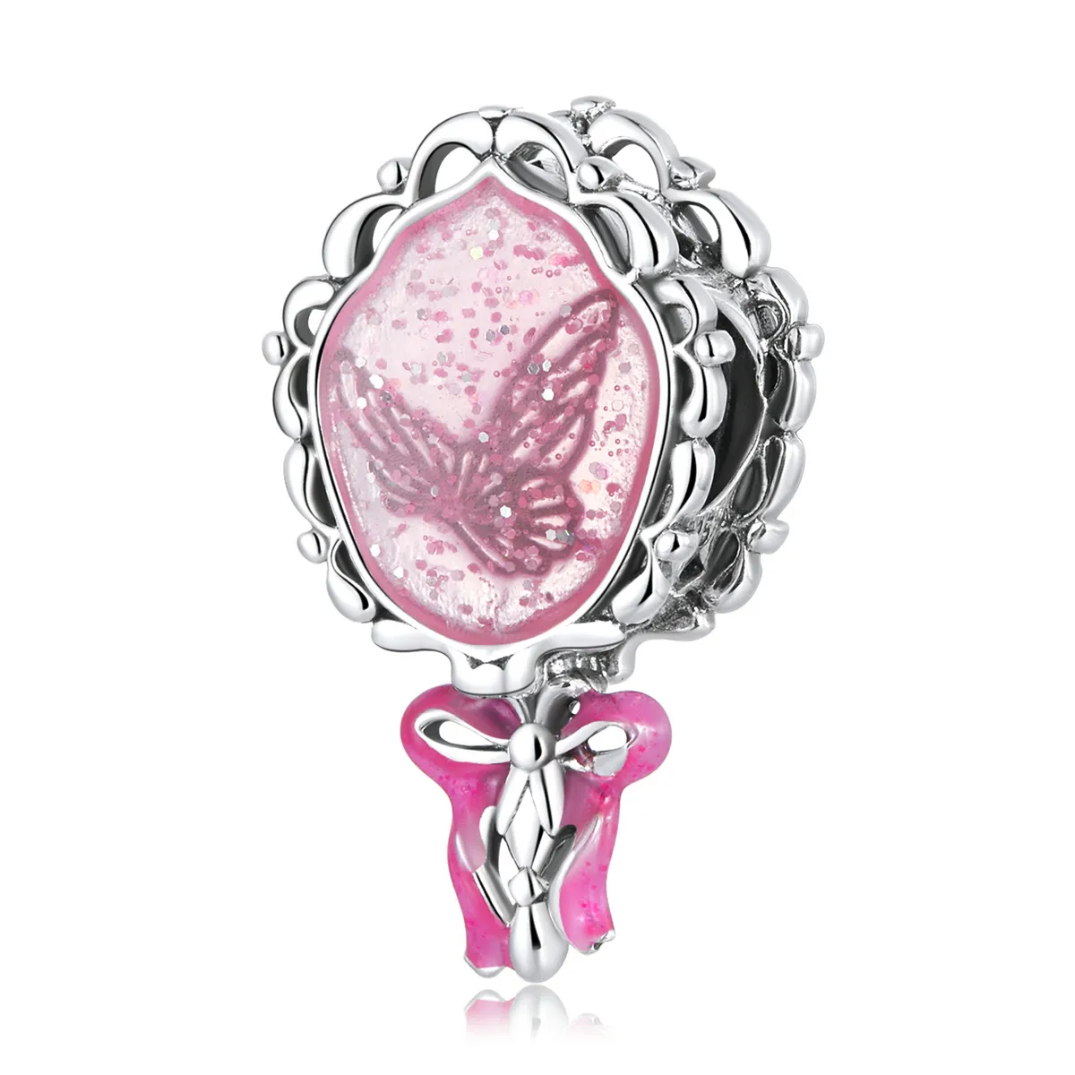 Pandora Style Princess Mirror Charm - SCC2205