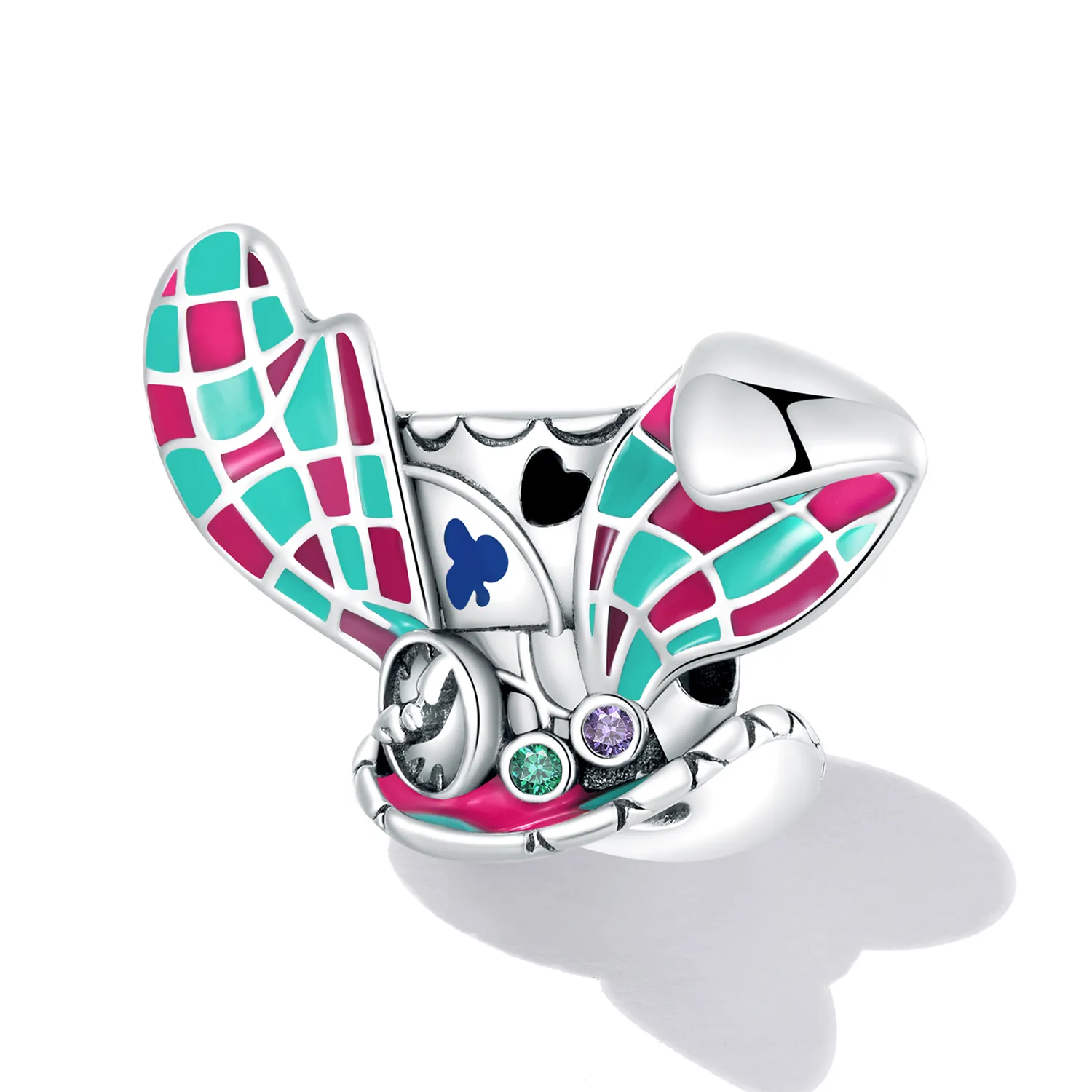 Pandora Style Rabbit Ears Magic Hat Charm - SCC2243