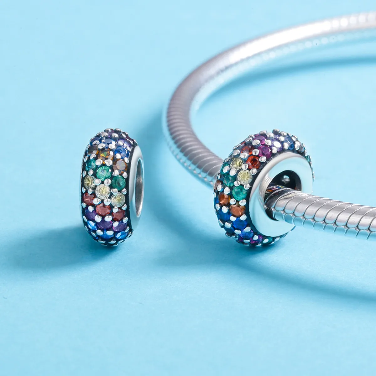 Pandora Style Rainbow Charm - SCC583