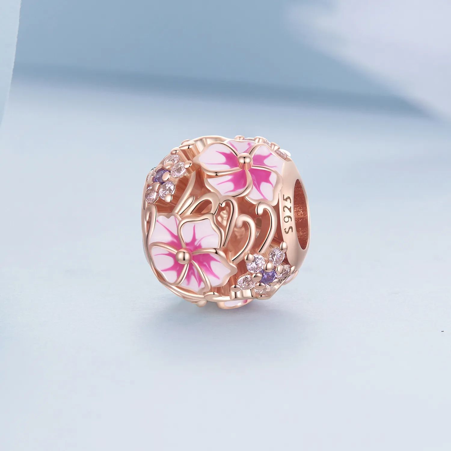 Pandora Style Rosa Sakura Charm - BSC643