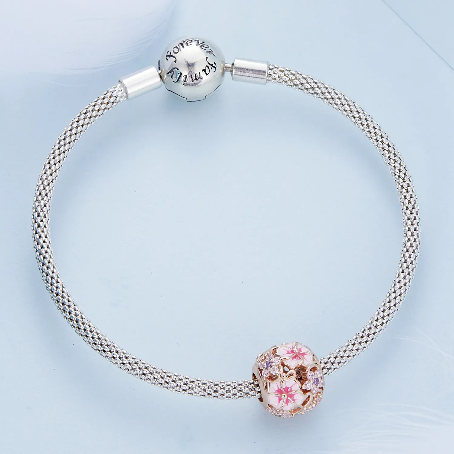 Pandora Style Rosa Sakura Charm - BSC643