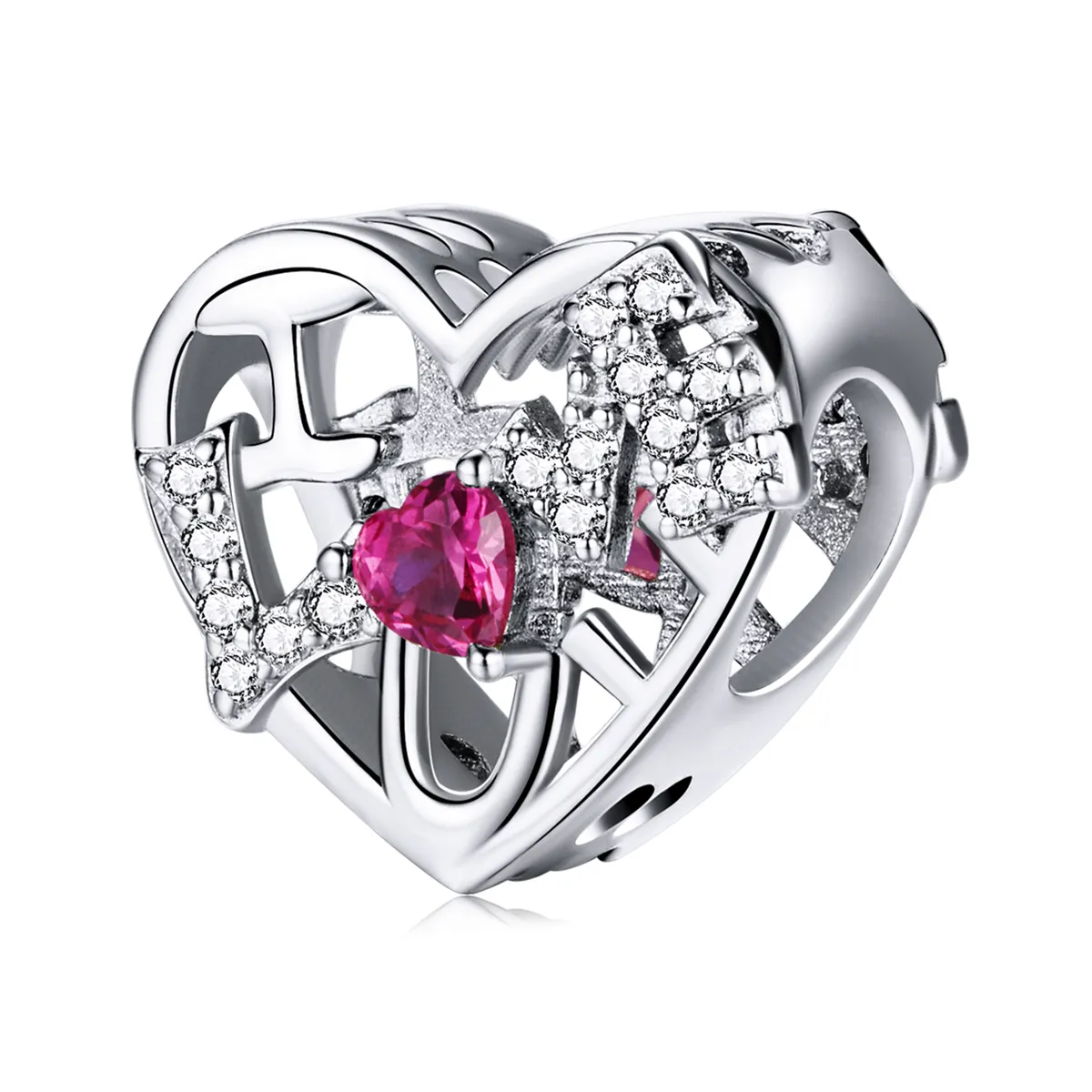 Pandora Style Shine Love Charm - BSC479