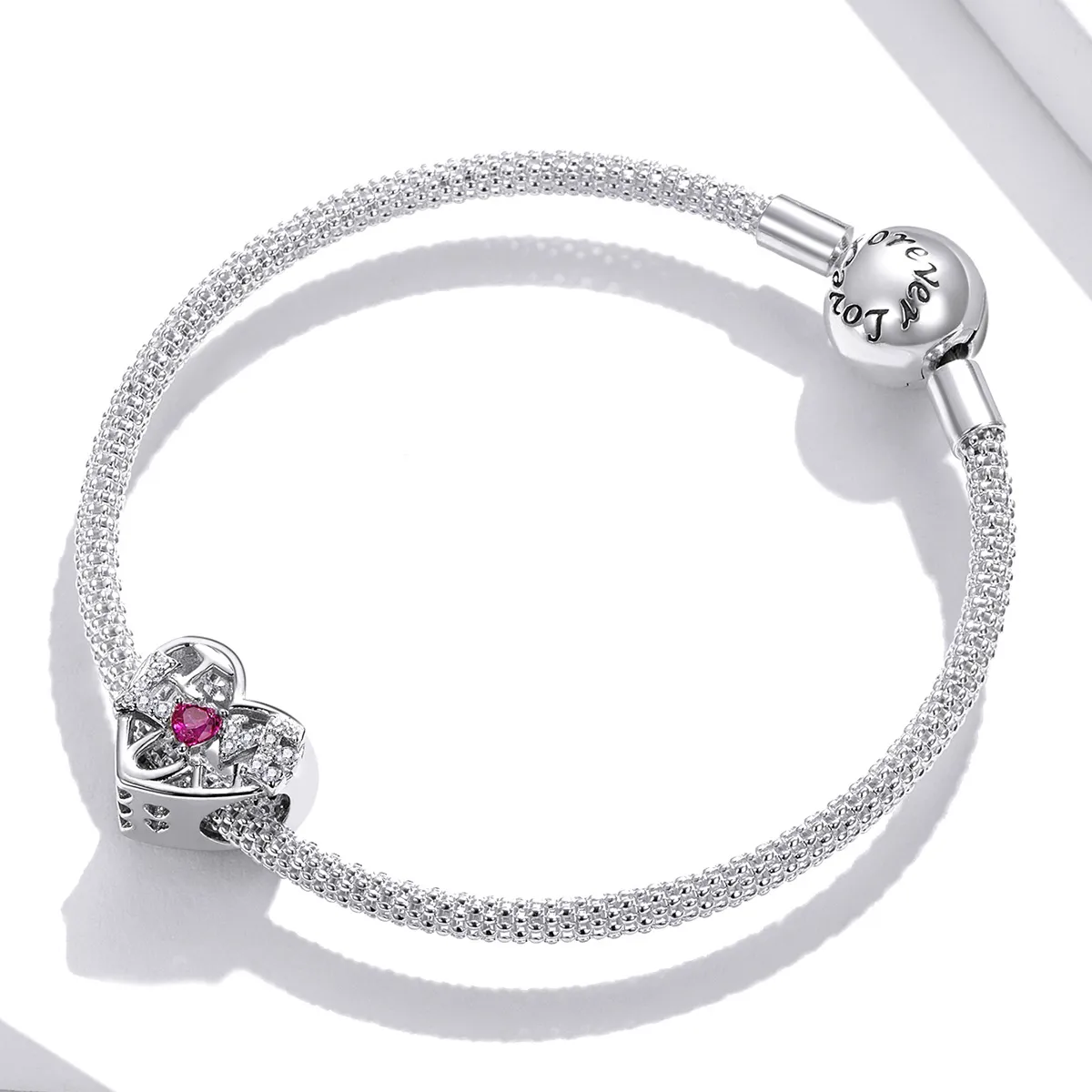 Pandora Style Shine Love Charm - BSC479