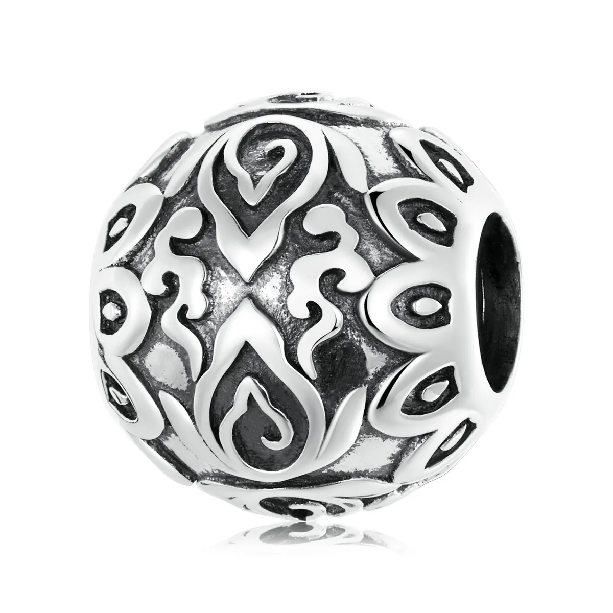 Pandora Style Sittende Buddha og Lotus Charm - SCC2168