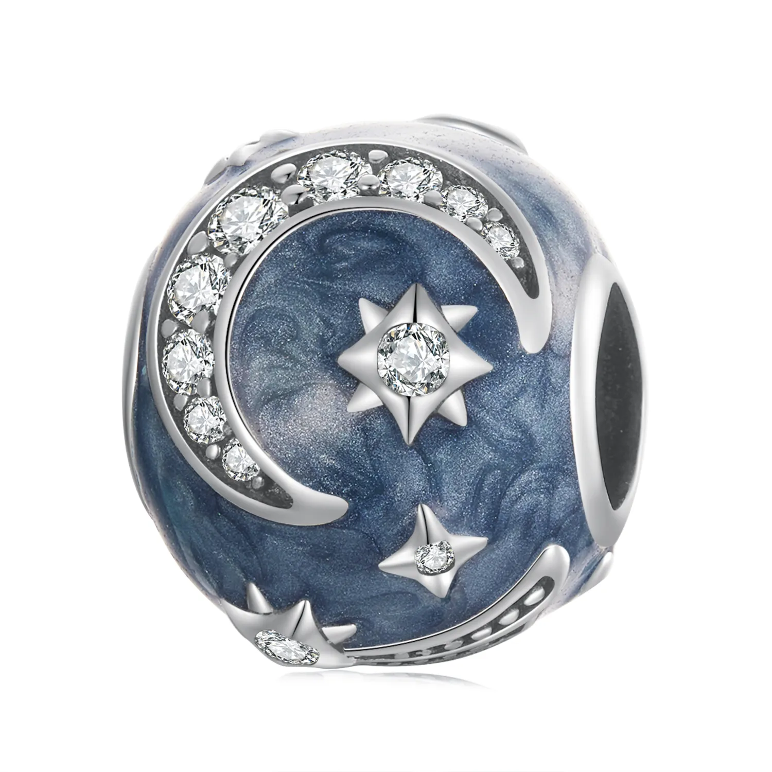 Pandora Style Star Galaxy Charm - SCC2368