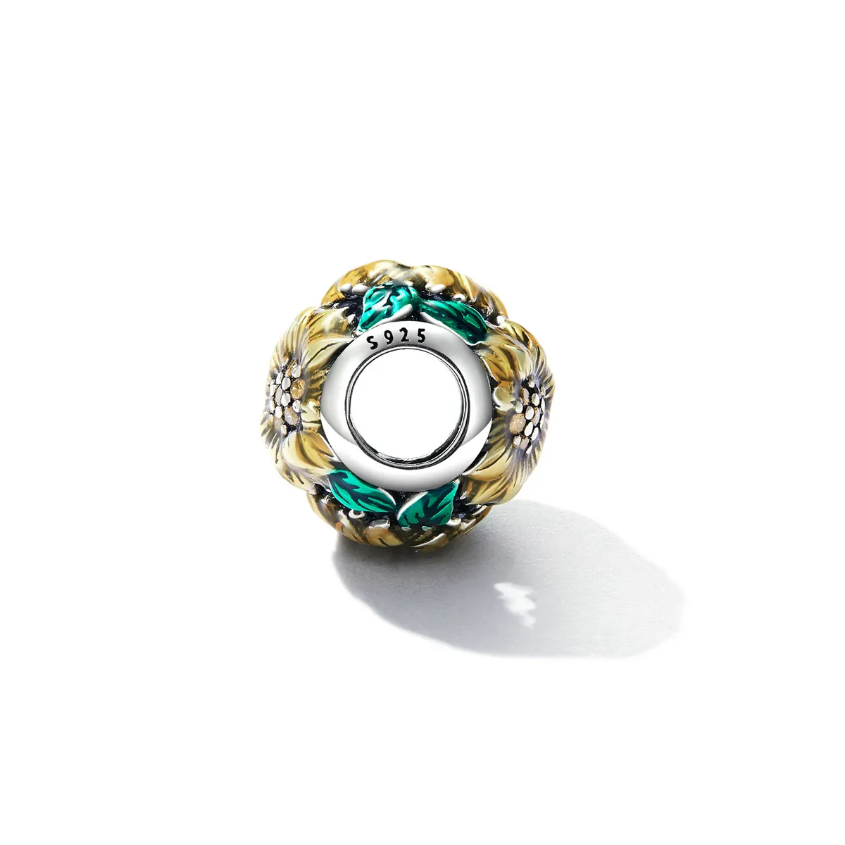 Pandora Style Sunflower Charm - SCC2209