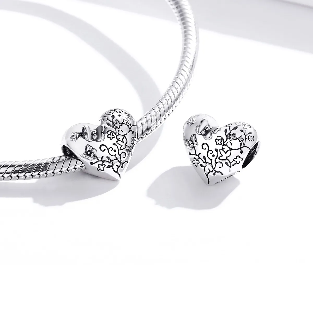 Pandora Style Vine Butterfly Charm - SCC1603