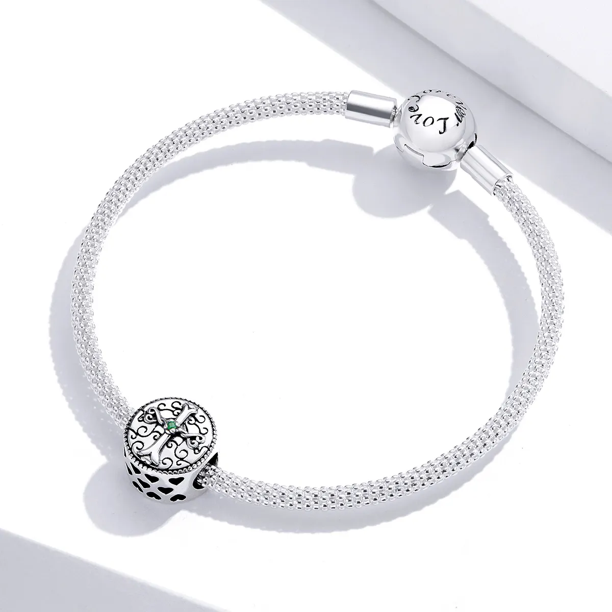 Pandora Style Vintage Cross Charm - SCC1510