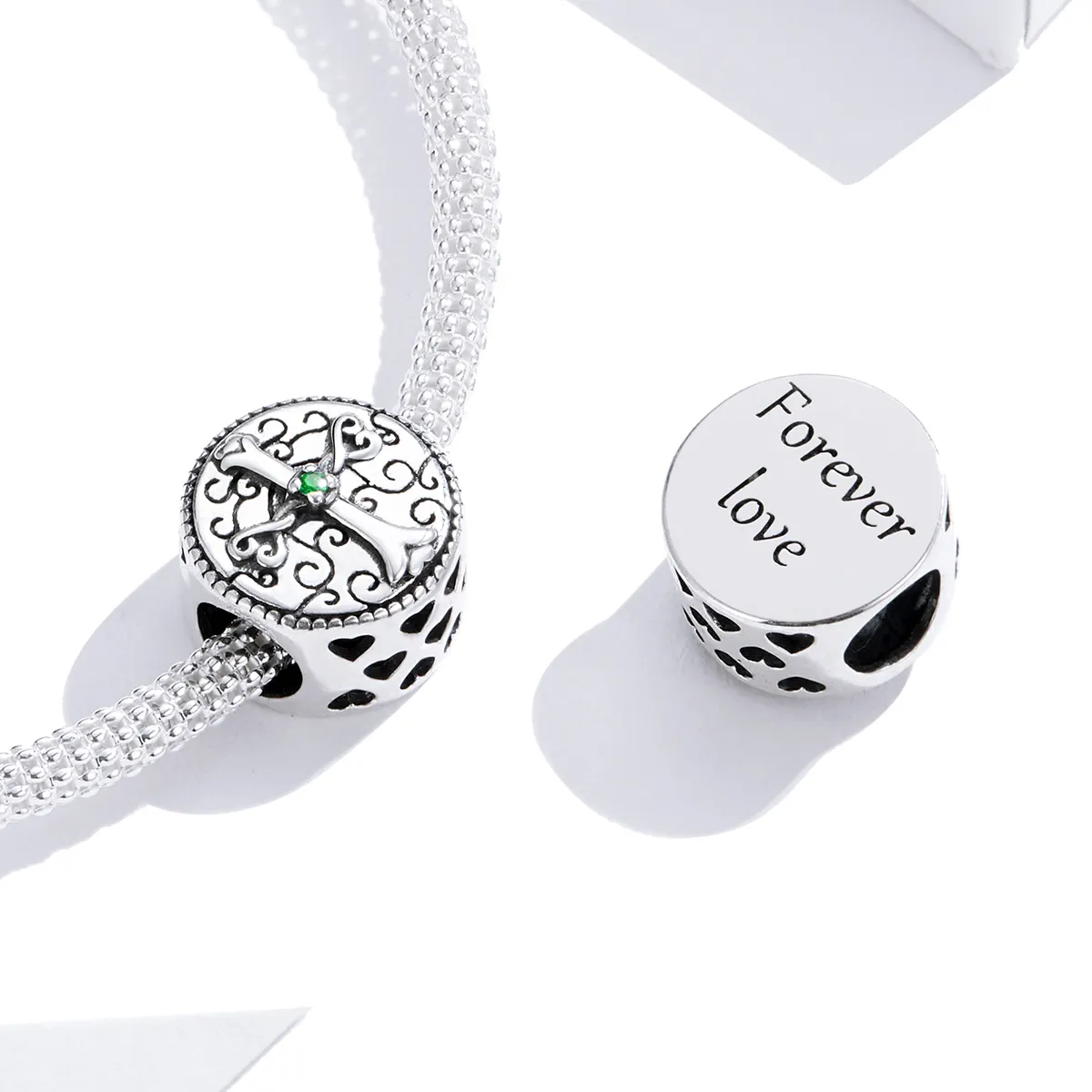 Pandora Style Vintage Cross Charm - SCC1510