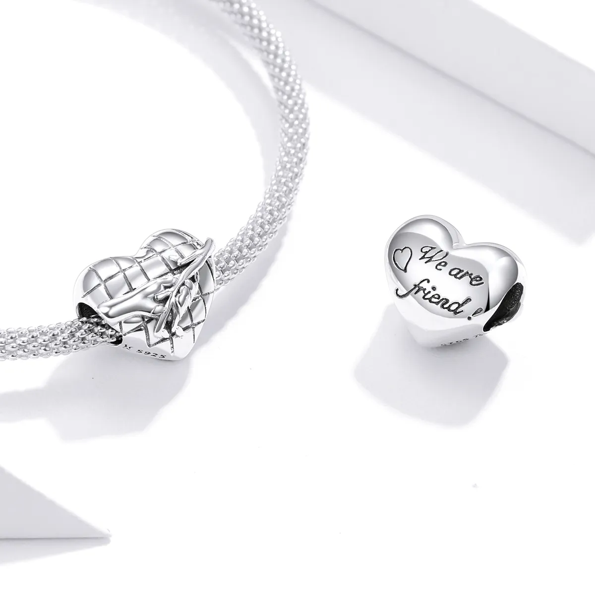 Pandora Style Hand In Hand with Nature Charm - SCC1579