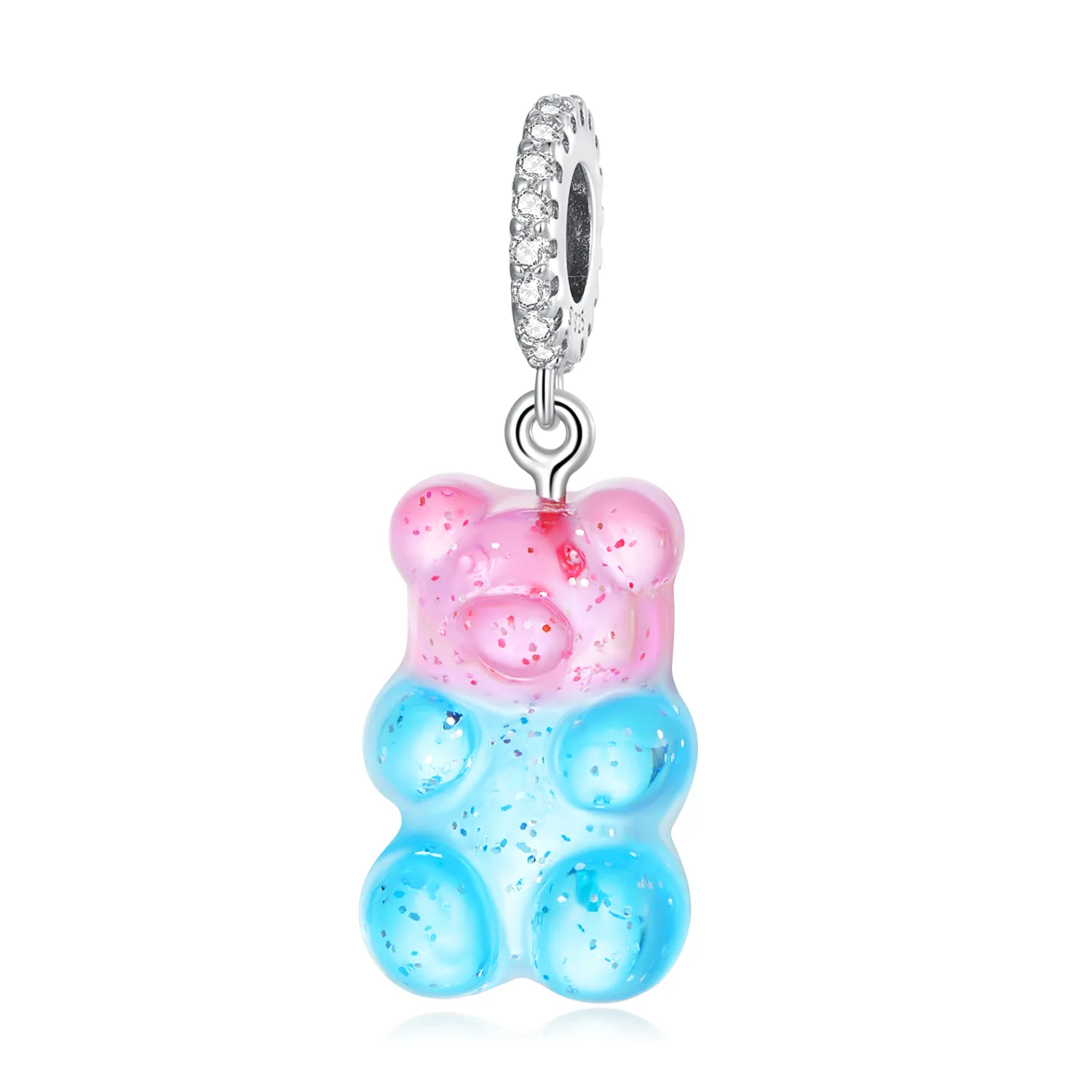 pandora style candy bear dangle scc2221