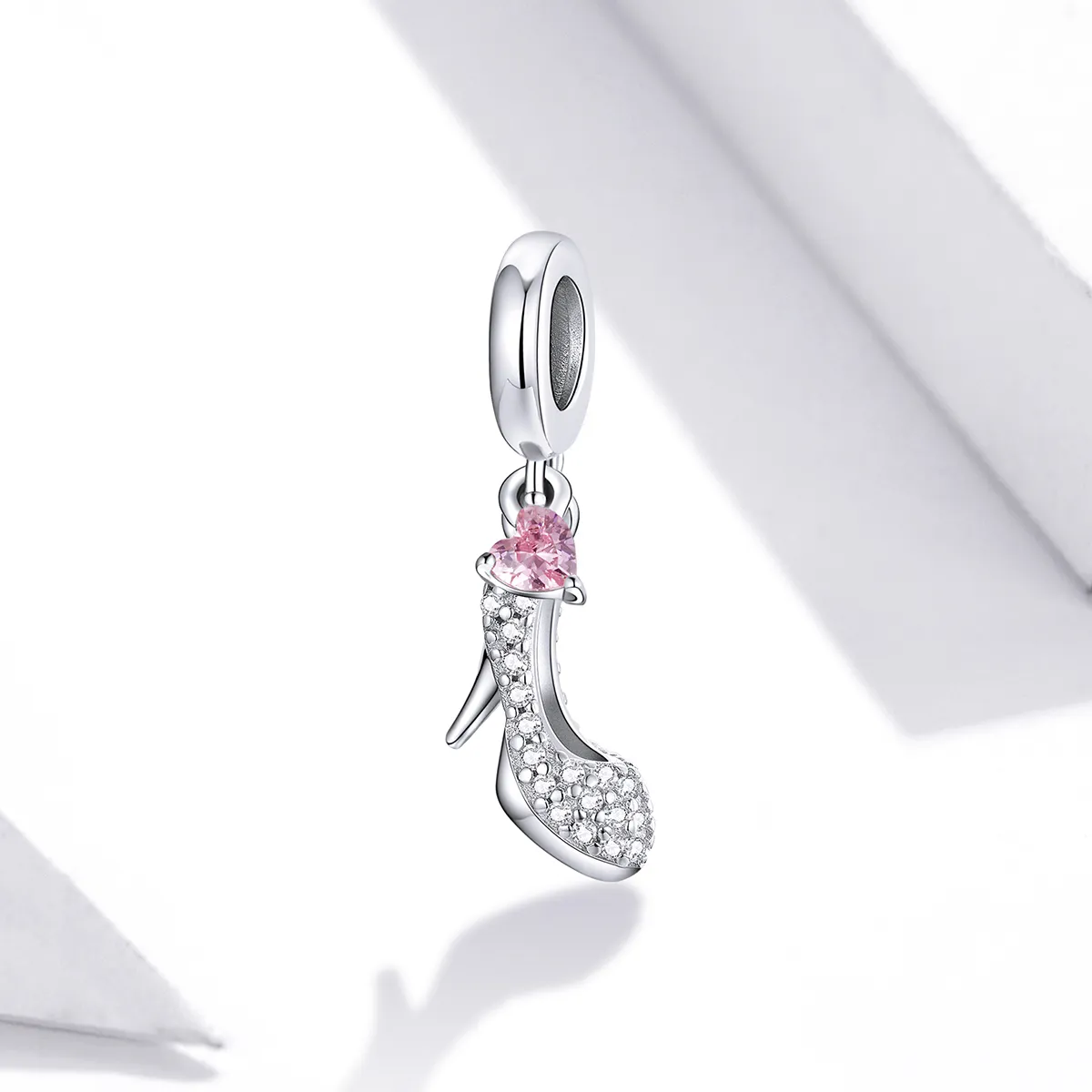 Pandora Style Crystal Slipper Dingle - BSC411