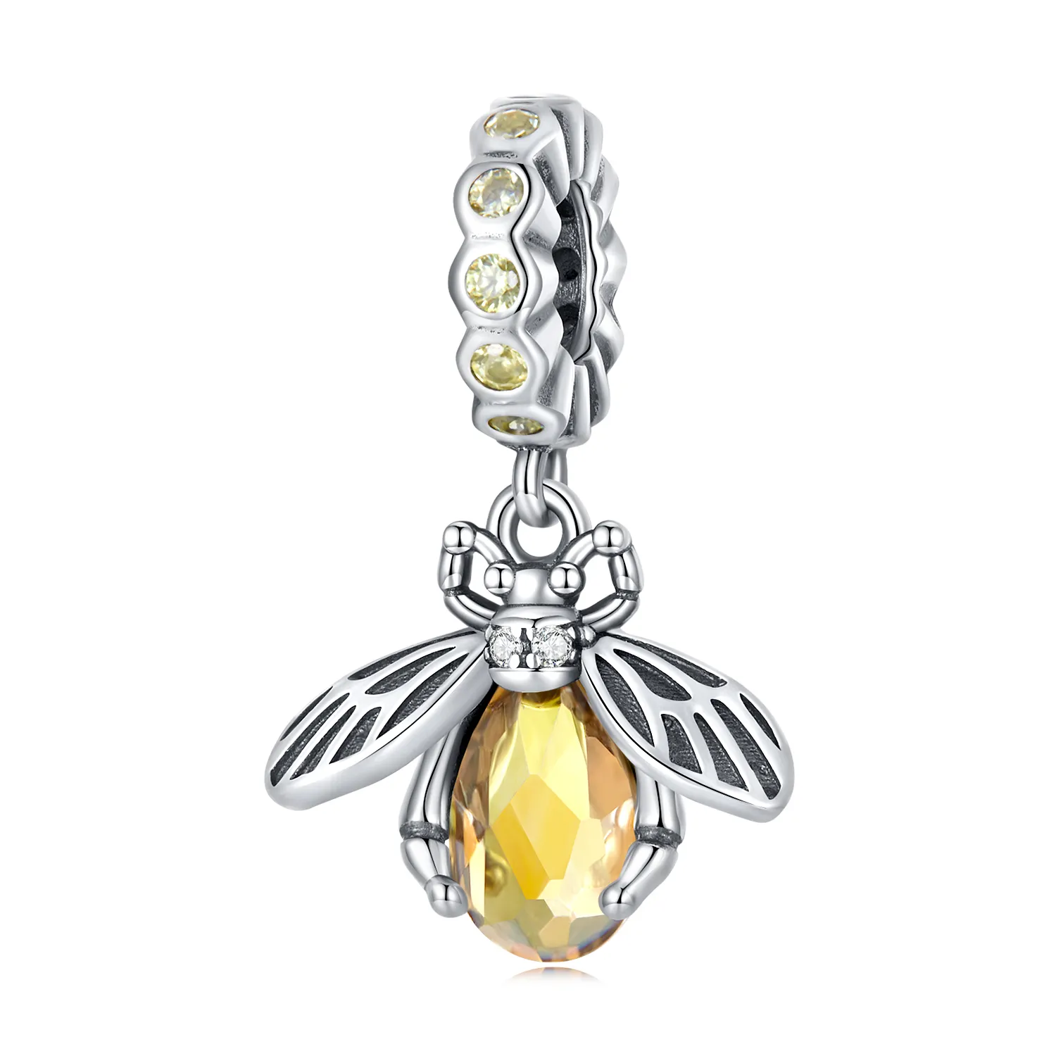 Pandora Style Delicate Bee Dangle - SCC2293