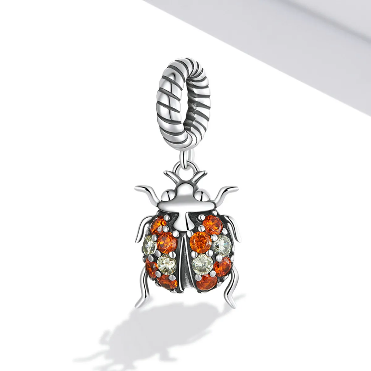 Pandora Style Delikat Ladybug Dangle - SCC2179